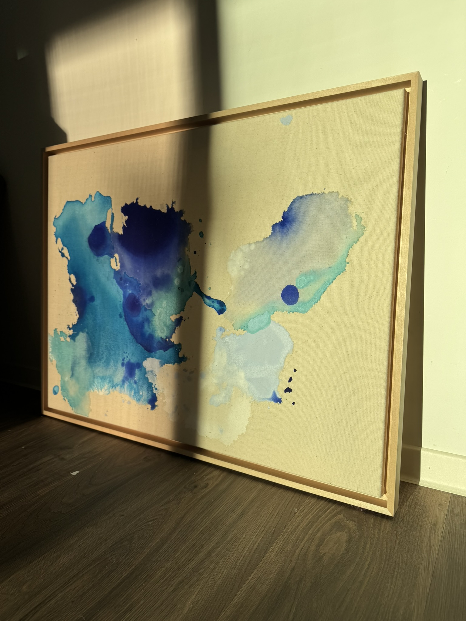 Tiefen, 2026, Acryl auf roher Baumwollleinwand, Ansicht 12